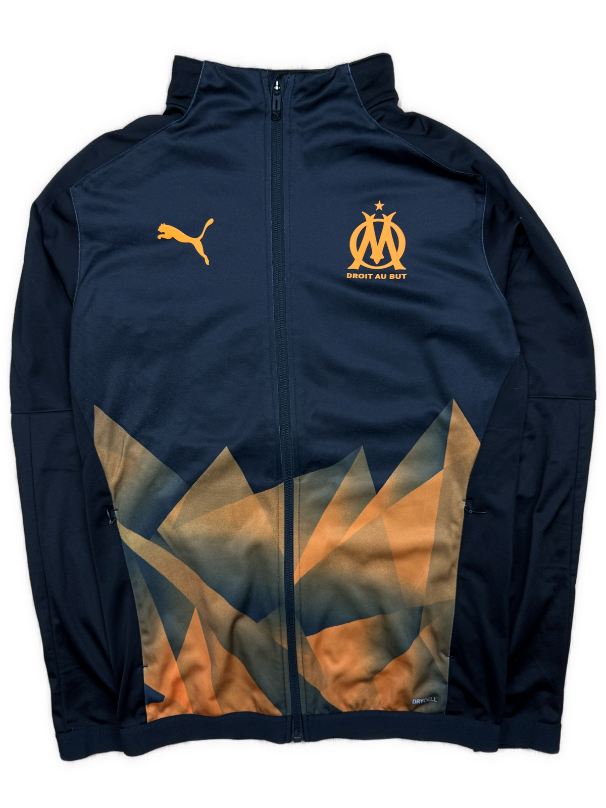 black Puma Olympique Marseille trackjacket {XS}