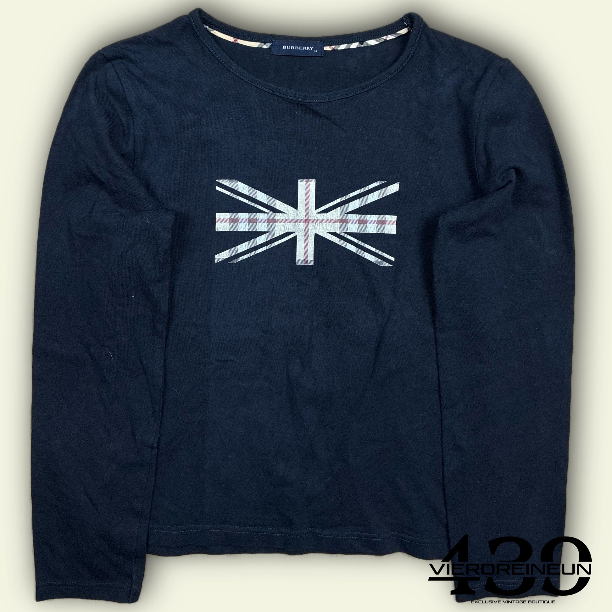 vintage Burberry longsleeve {XS}