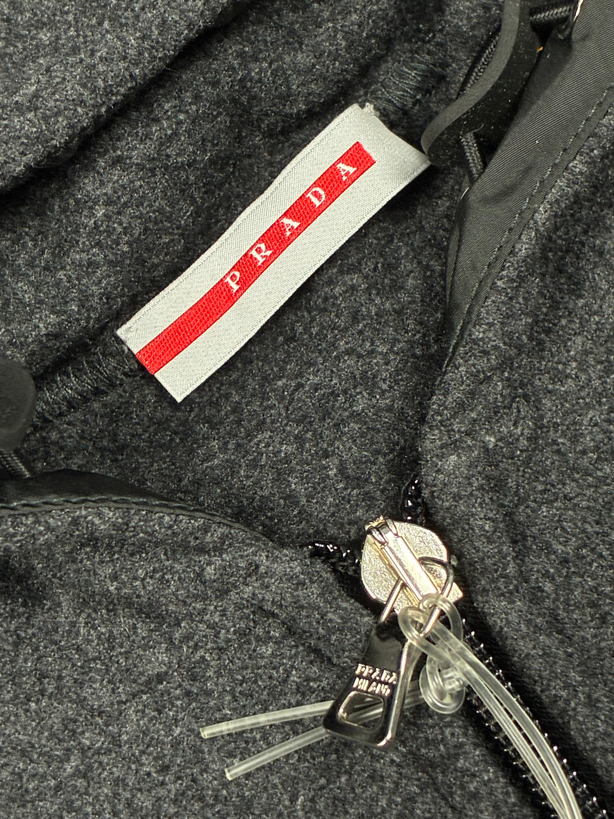vintage Prada sweatjacket DSWT {XL}