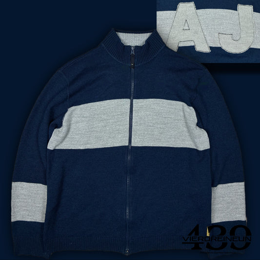 vintage Armani Jeans sweatjacket {XL}