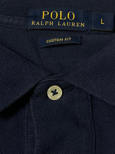 Load image into Gallery viewer, vintage navyblue Polo Ralph Lauren polo {L}
