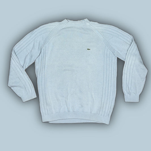 vintage babyblue Lacoste knittedsweater {L}