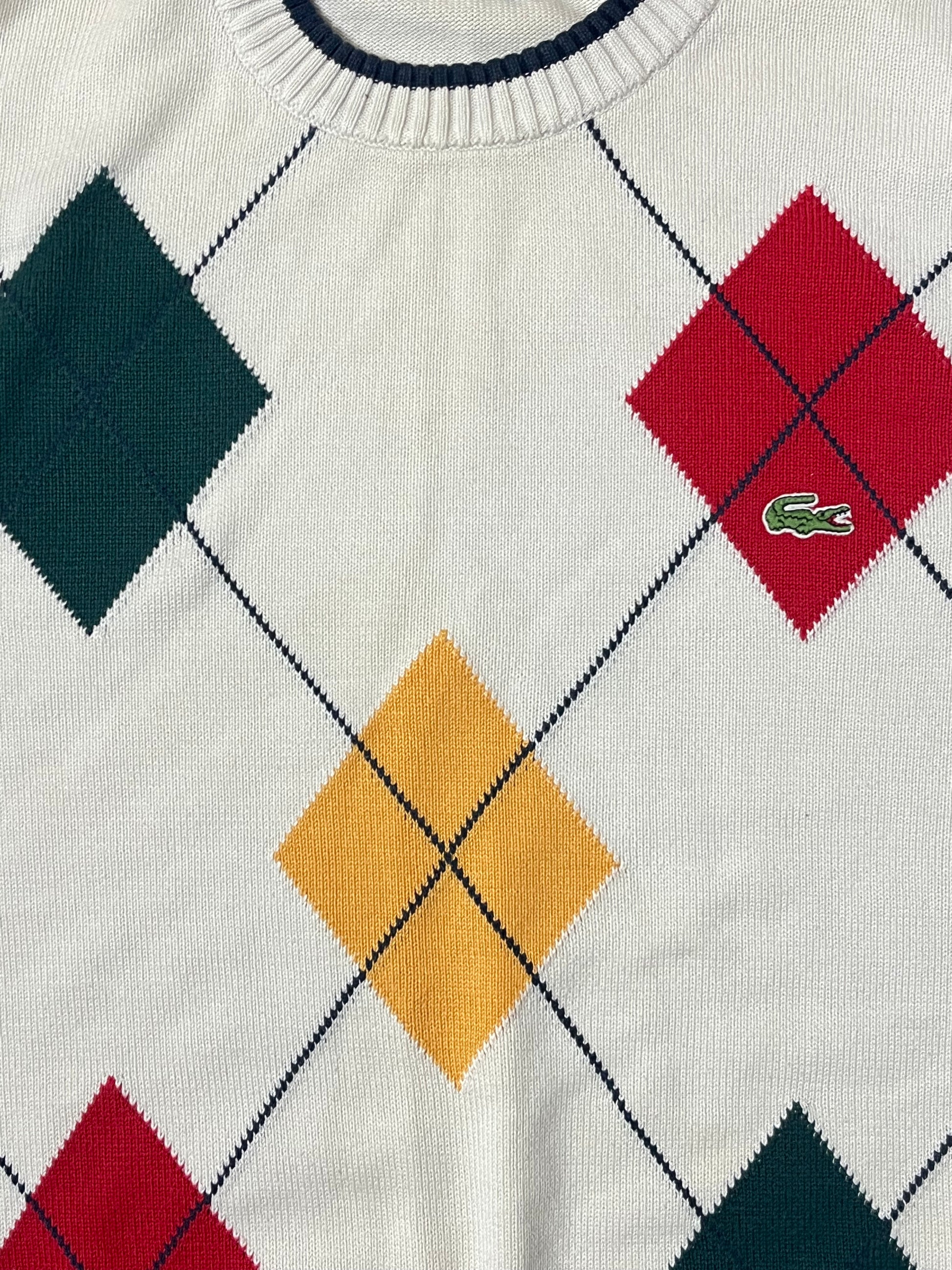 vintage Lacoste knittedsweater {L}