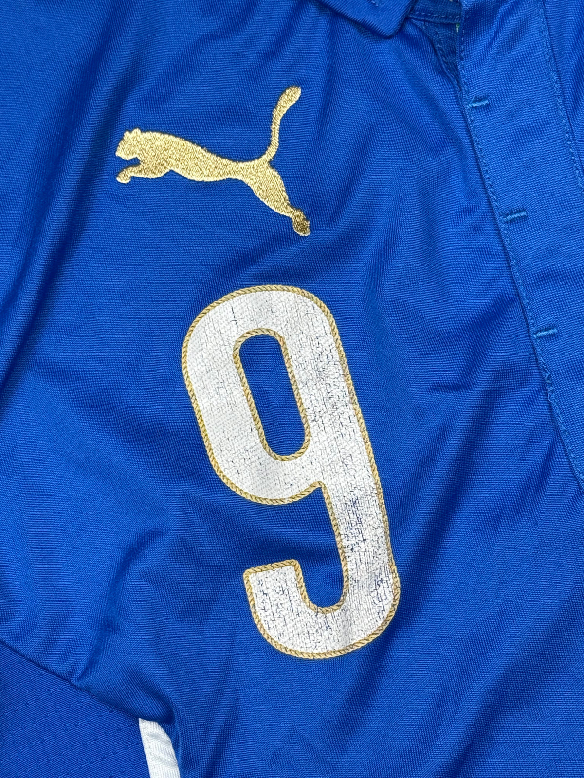 vintage Puma Italia Balotelli9 home jersey