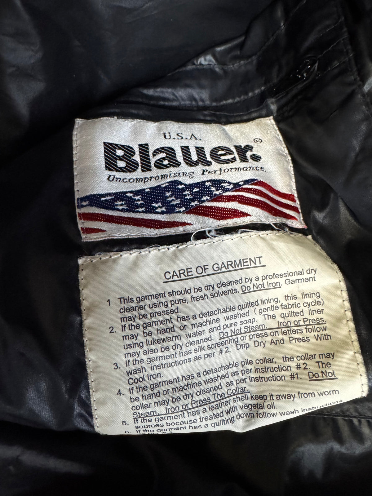 vintage Blauer winterjacket {L}
