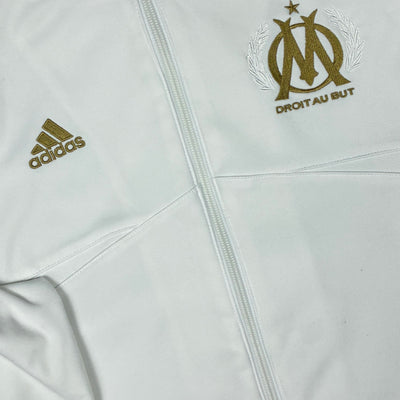 vintage Adidas Olympique Marseille trackjacket {L}