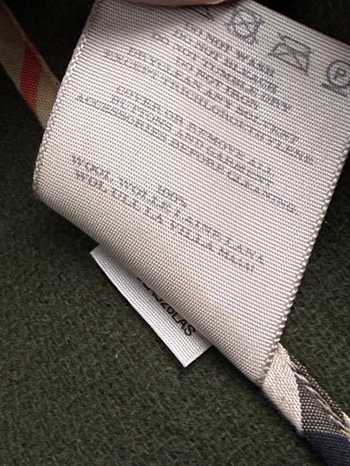 vintage Burberry coat {S}