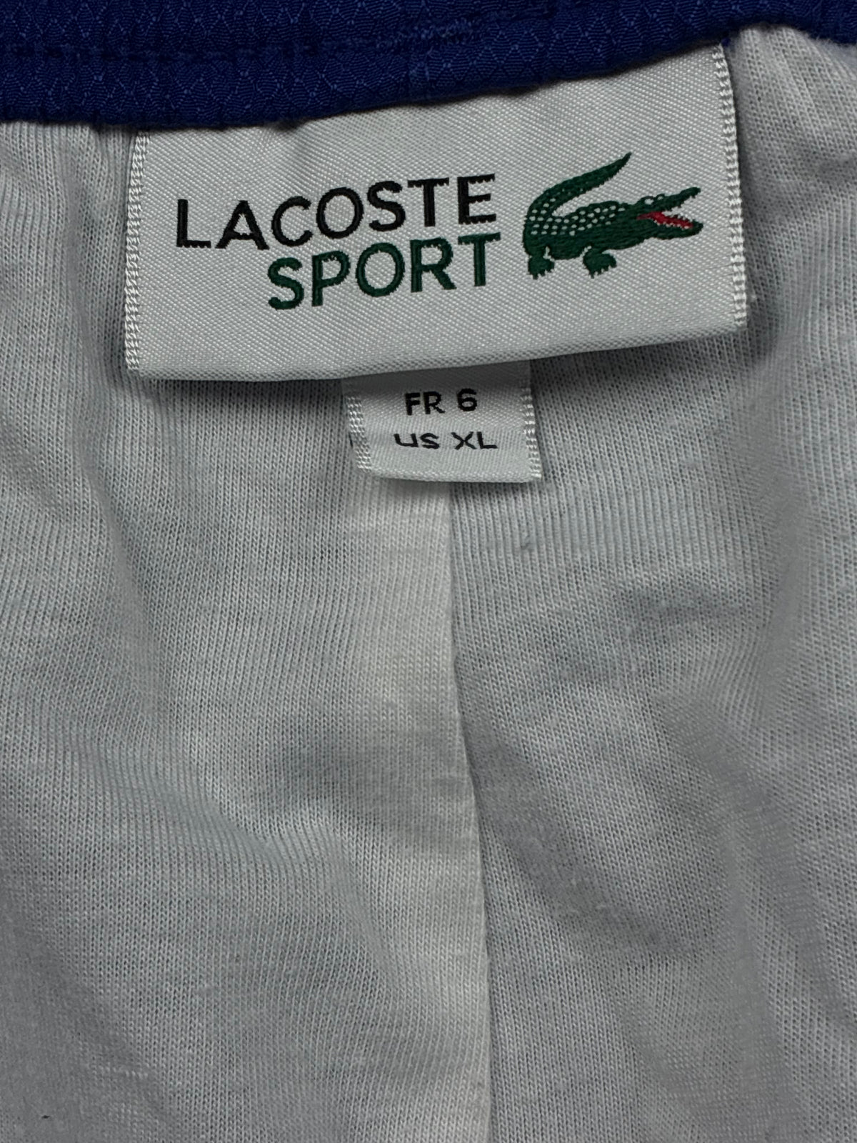 navyblue Lacoste trackpants {XL}