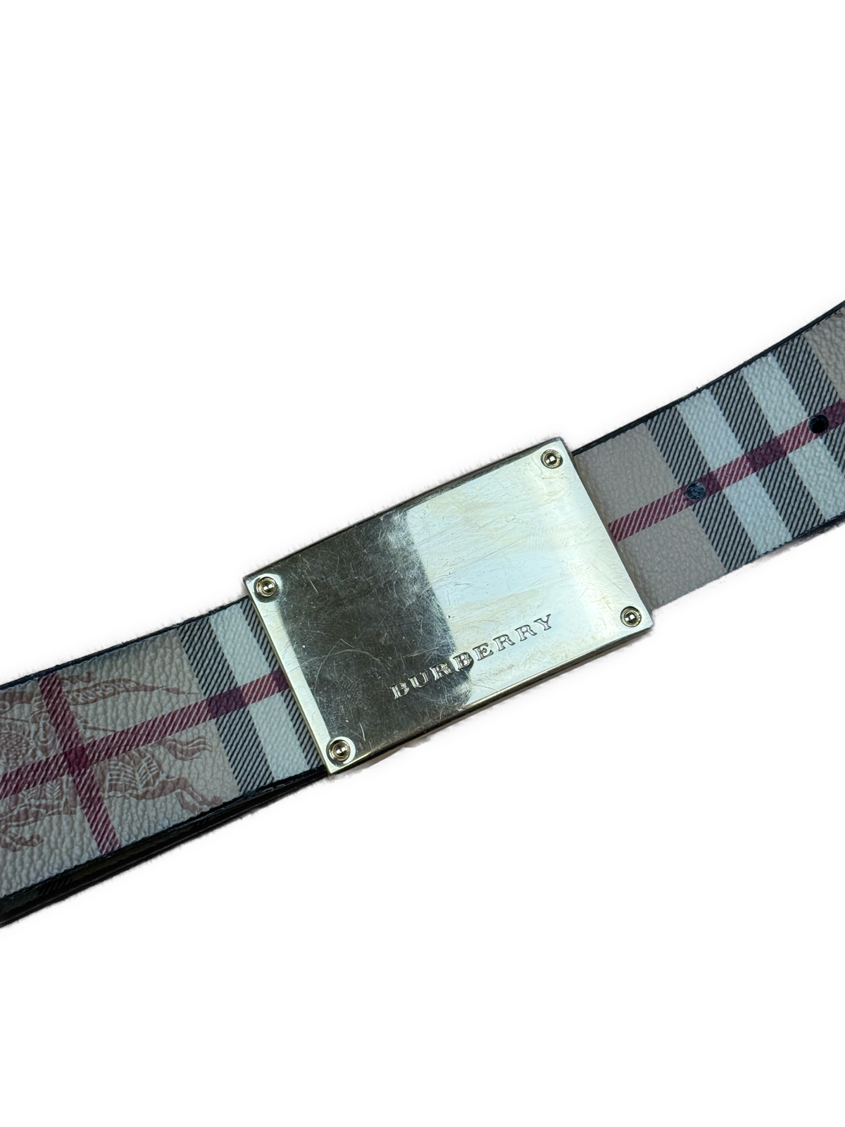 vintage Burberry belt