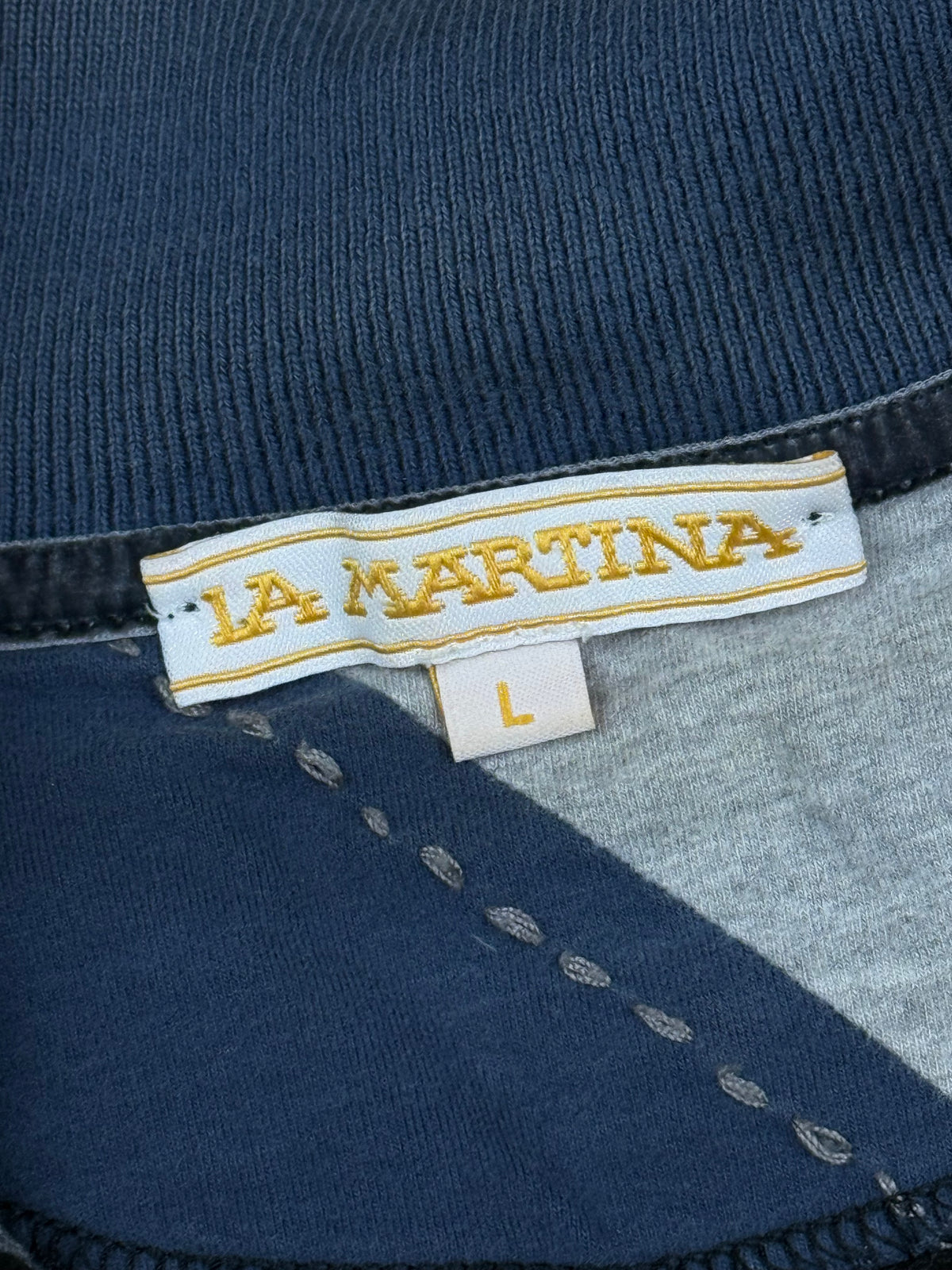 vintage La Martina sweatjacket {S}