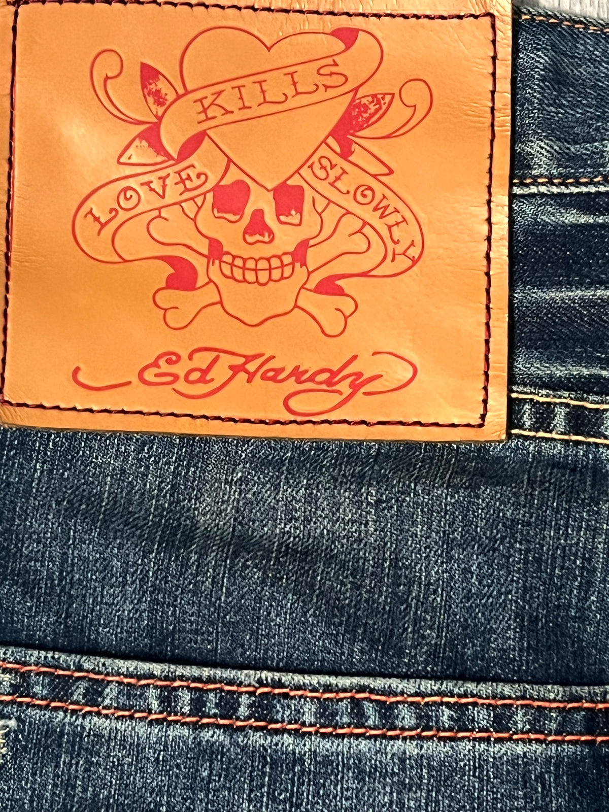 vintage Ed Hardy jorts {M}