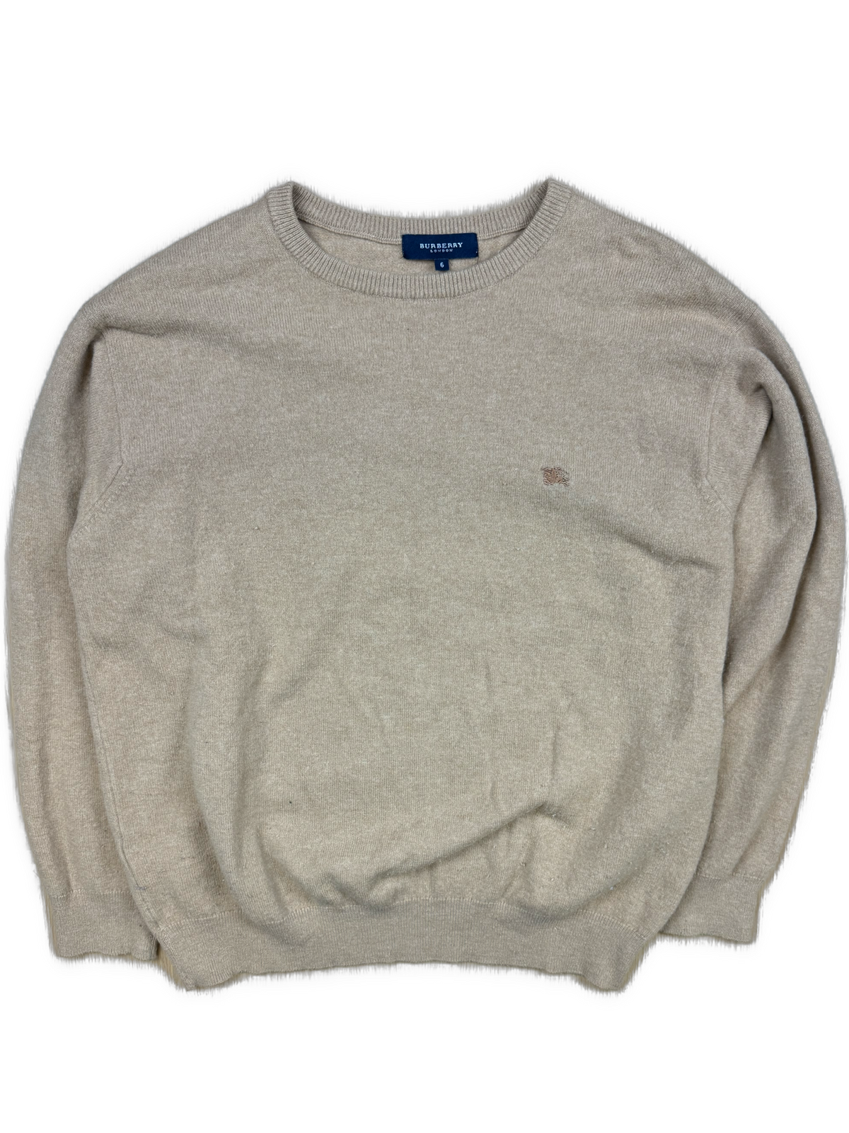 vintage Burberry knittedsweater {M}