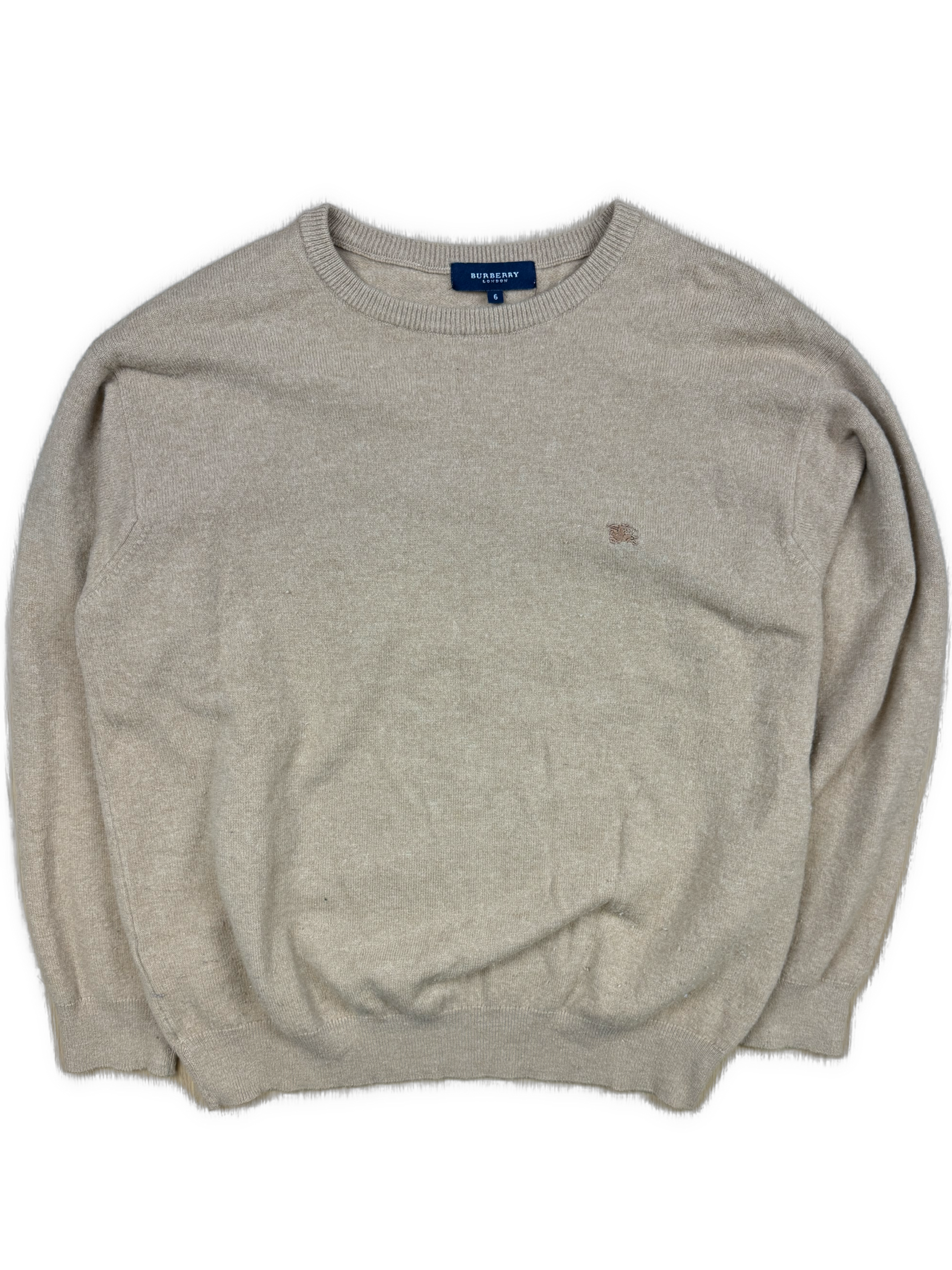 vintage Burberry knittedsweater {M}