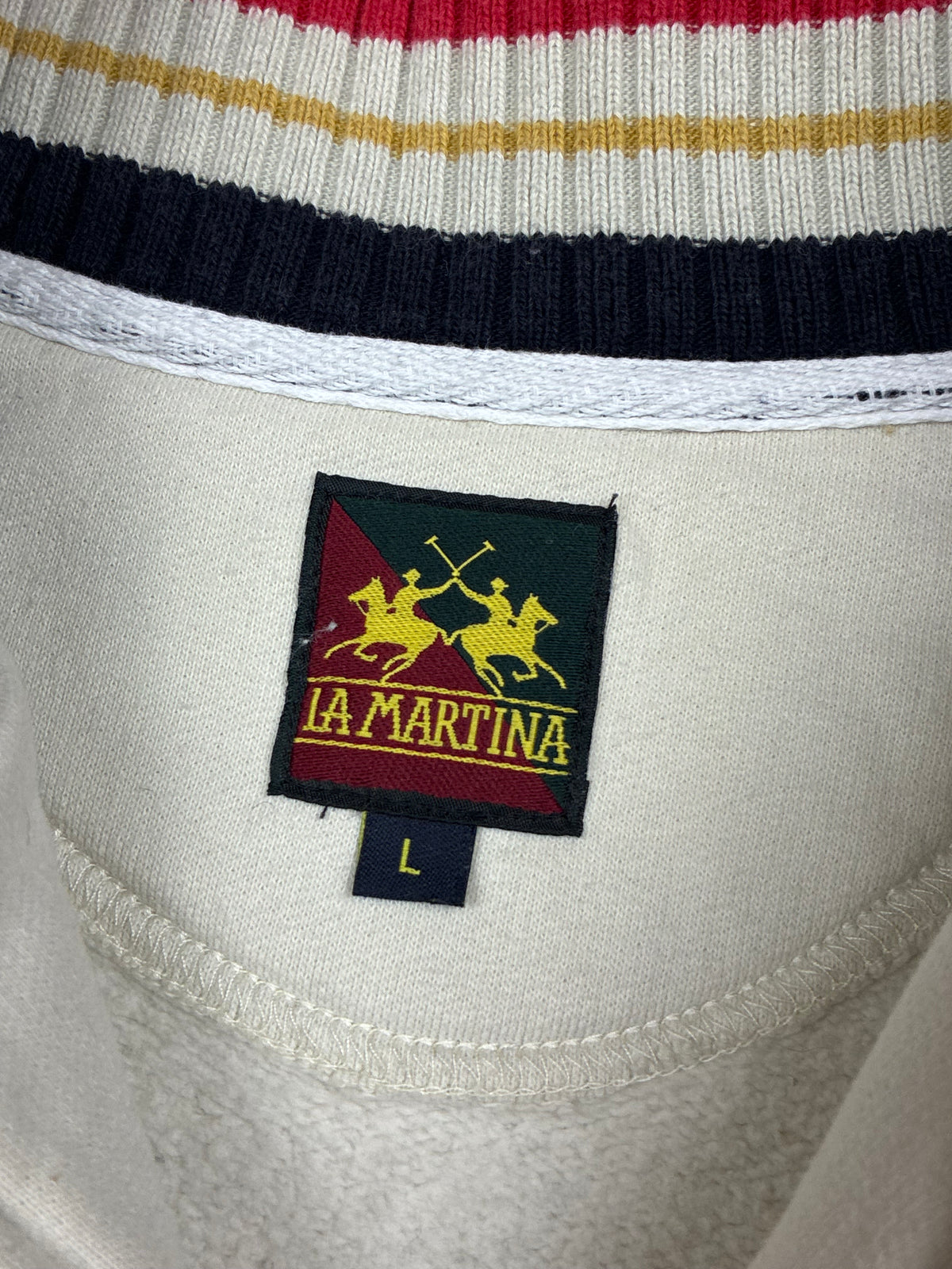vintage La Martina sweatjacket {L}