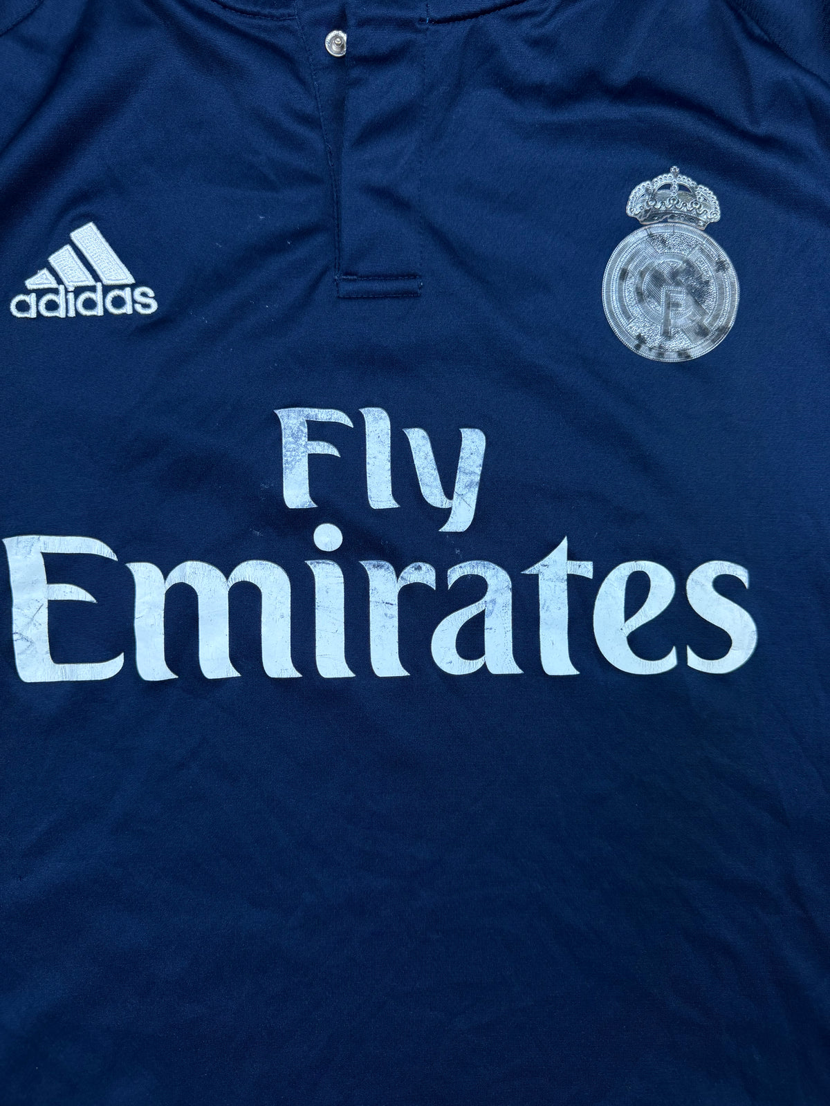 vintage Adidas Real Madrid away jersey {L}