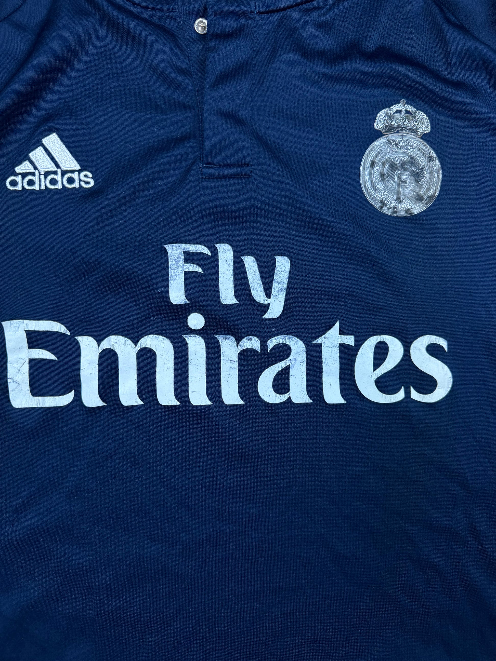 vintage Adidas Real Madrid away jersey {L}