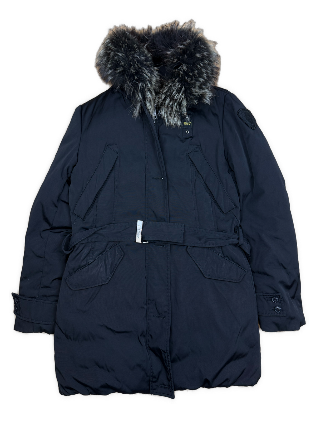 vintage Blauer winterjacket {S}