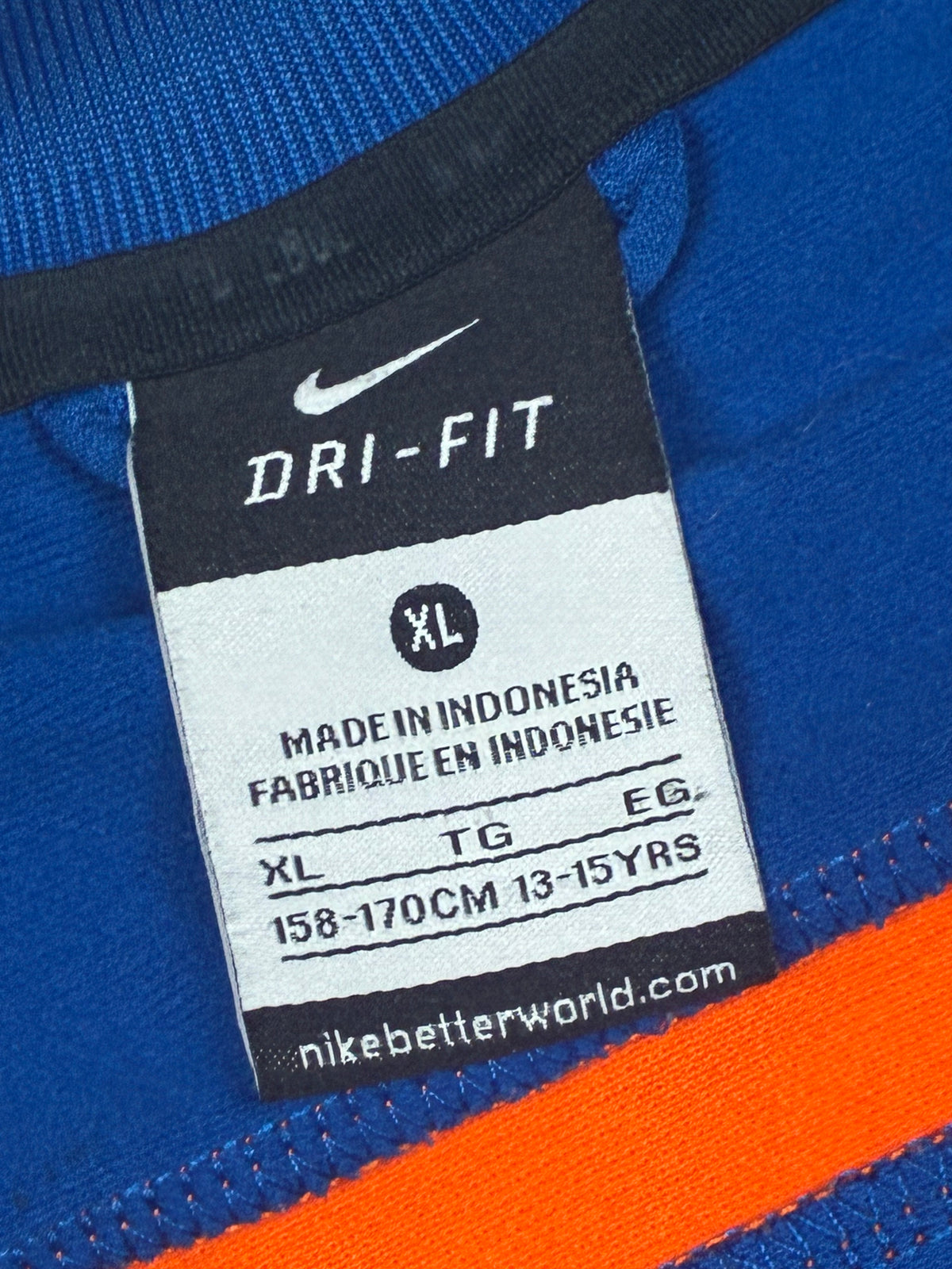 vintage Nike Netherlands trackjacket {S}