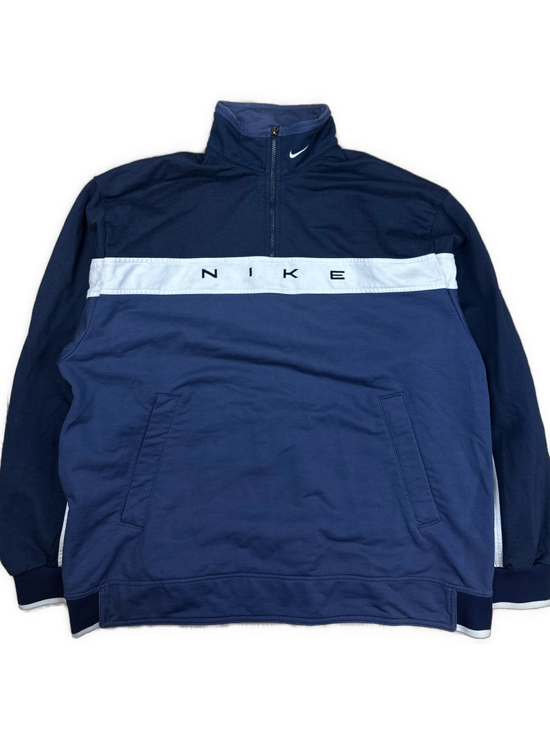vintage Nike quarterzip {L}