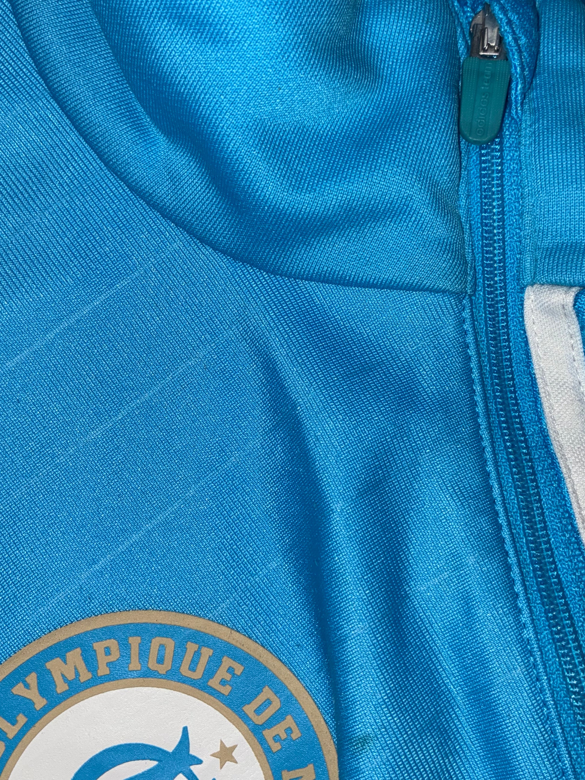 vintage babyblue Adidas Olympique Marseille sweater {M}