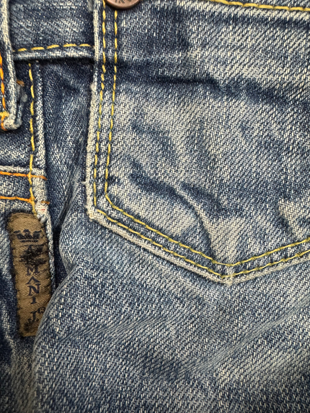 vintage Armani jeans {L}