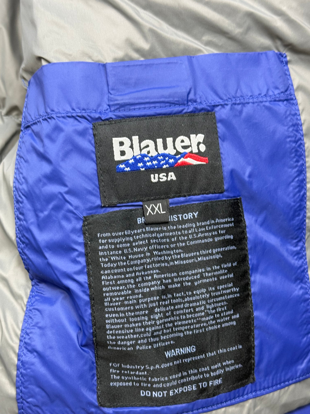 blue Blauer winterjacket {XL}