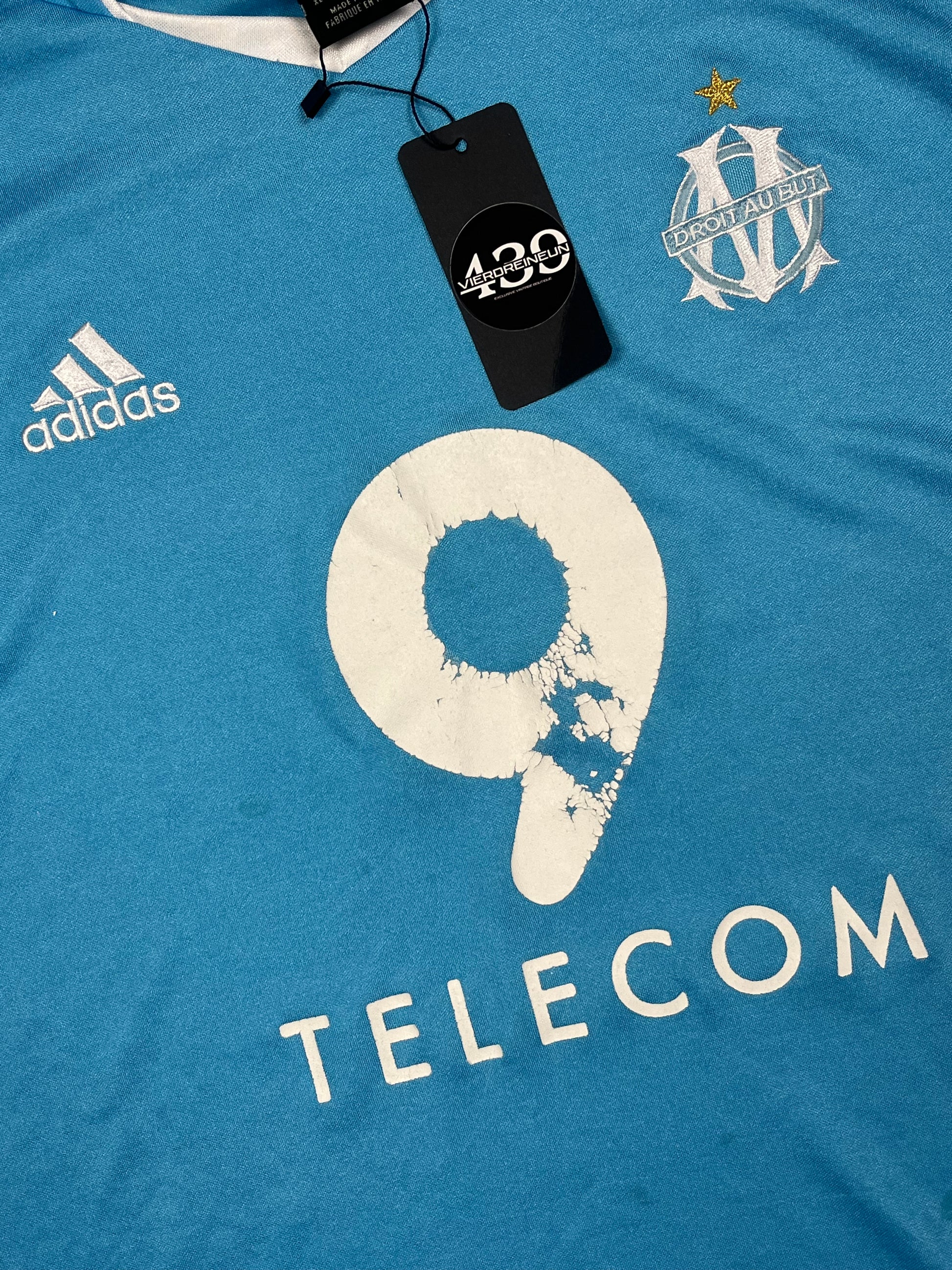 vintage Adidas Olympique Marseille away jersey {XL}