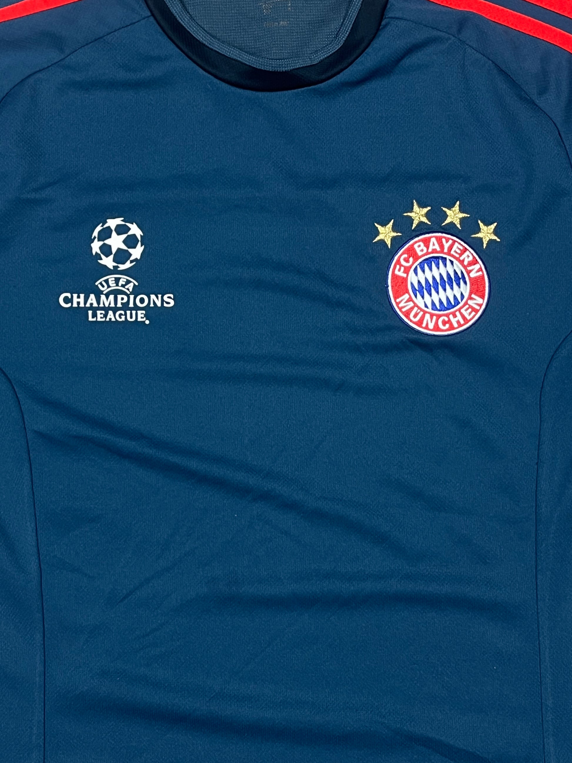 vintage Adidas Fc Bayern Munich UCL trainingjersey {S}