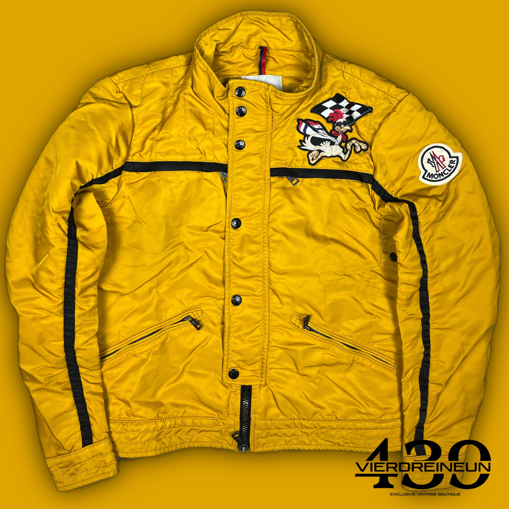 vintage Moncler racing jacket {M}