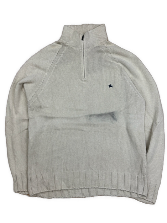 vintage Burberry quarterzip {XL}