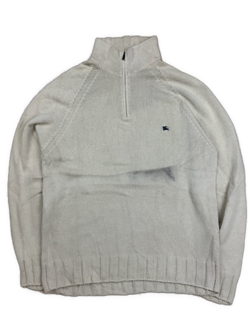 vintage Burberry quarterzip {XL}