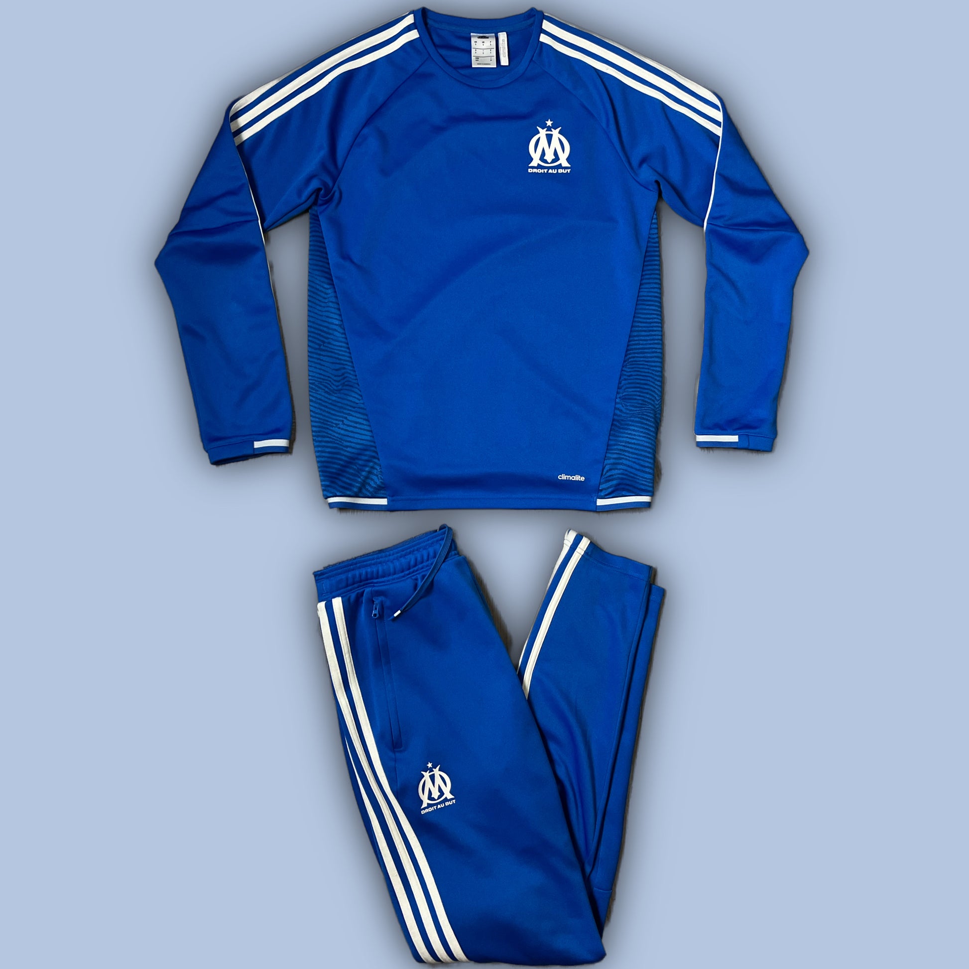 vintage Adidas Olympique Marseille tracksuit {S}