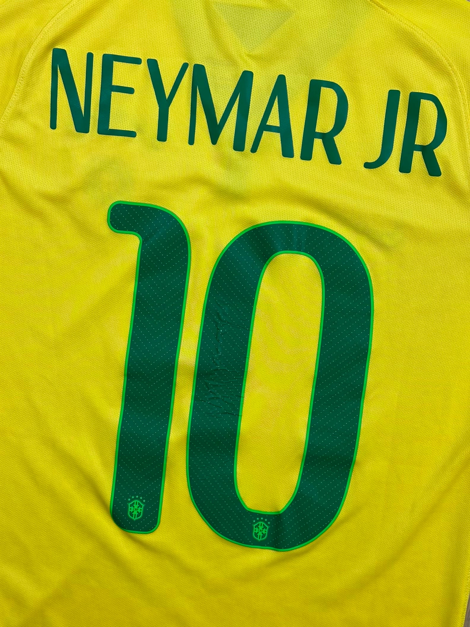 vintage Nike Brasil NEYMAR10 home jersey {XS}