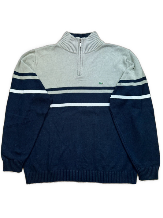 vintage Lacoste quarterzip {L}