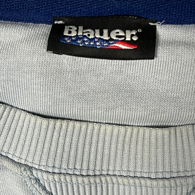 vintage babyblue Blauer sweater {L}