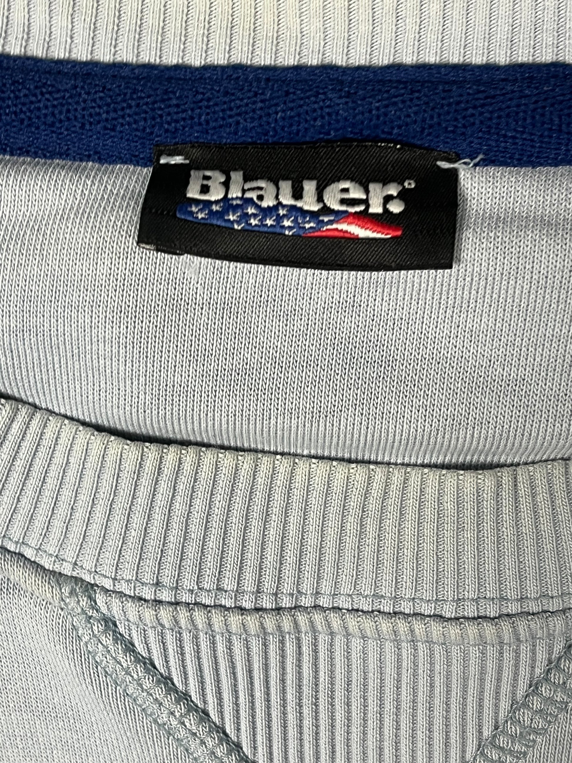 vintage babyblue Blauer sweater {L}