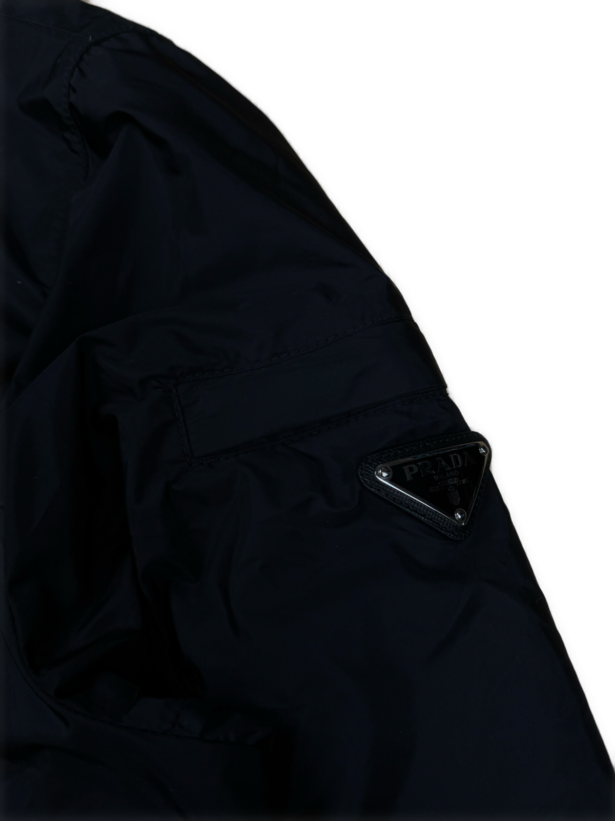 black Prada windbreaker {XL}