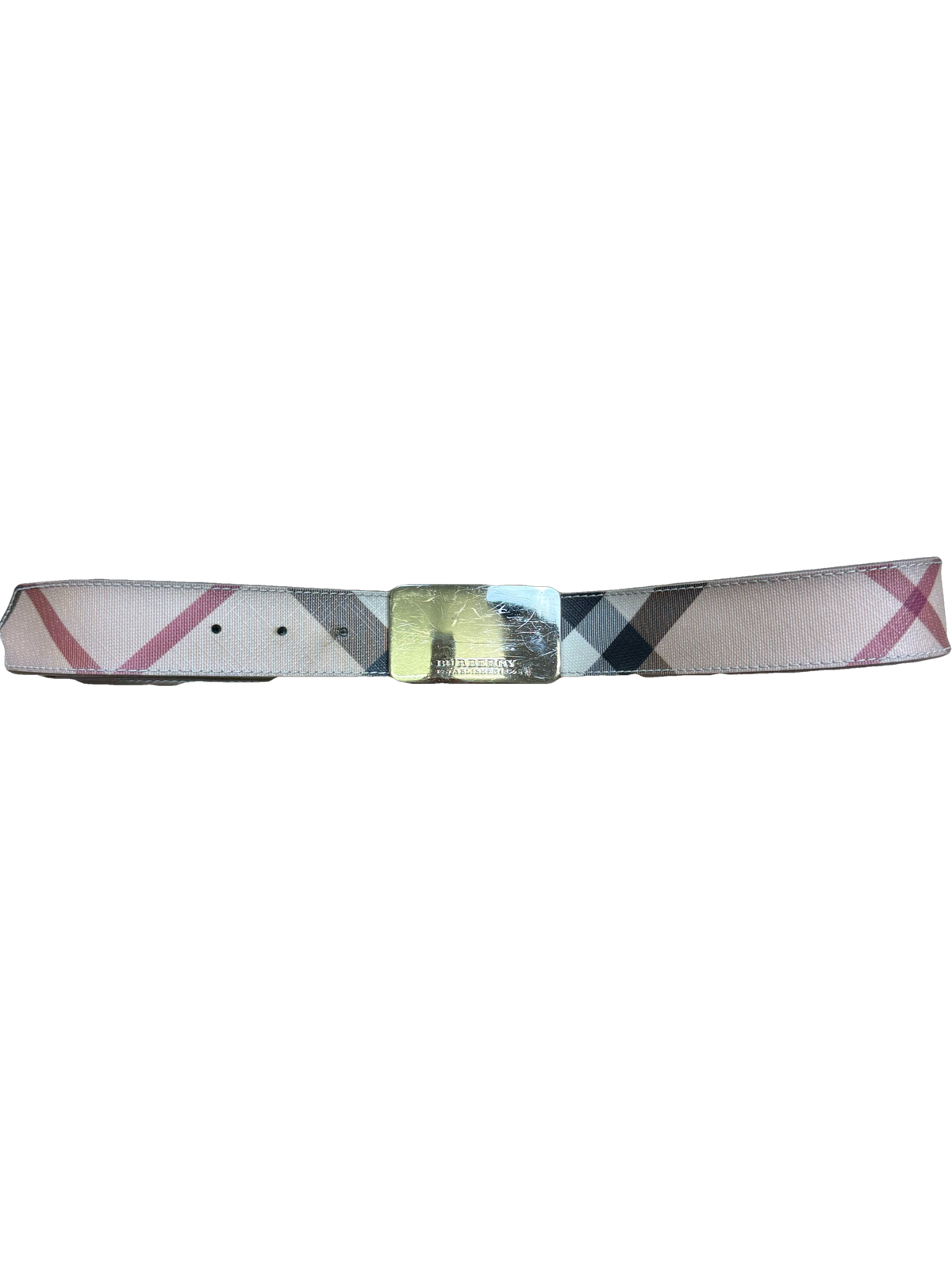 vintage Burberry belt