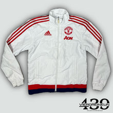 Carregar imagem no visualizador da galeria, vintage Adidas Manchester United windbreaker {XS}
