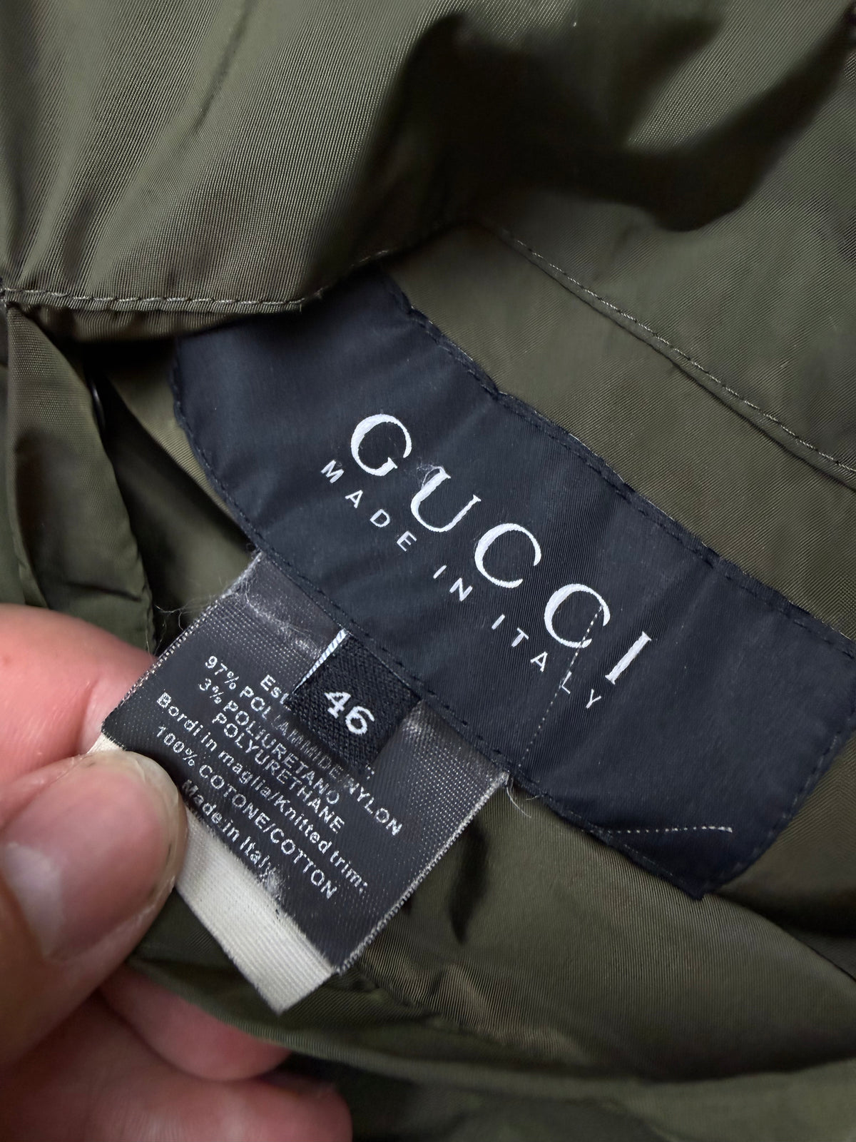vintage reversible Gucci windbreaker {S}