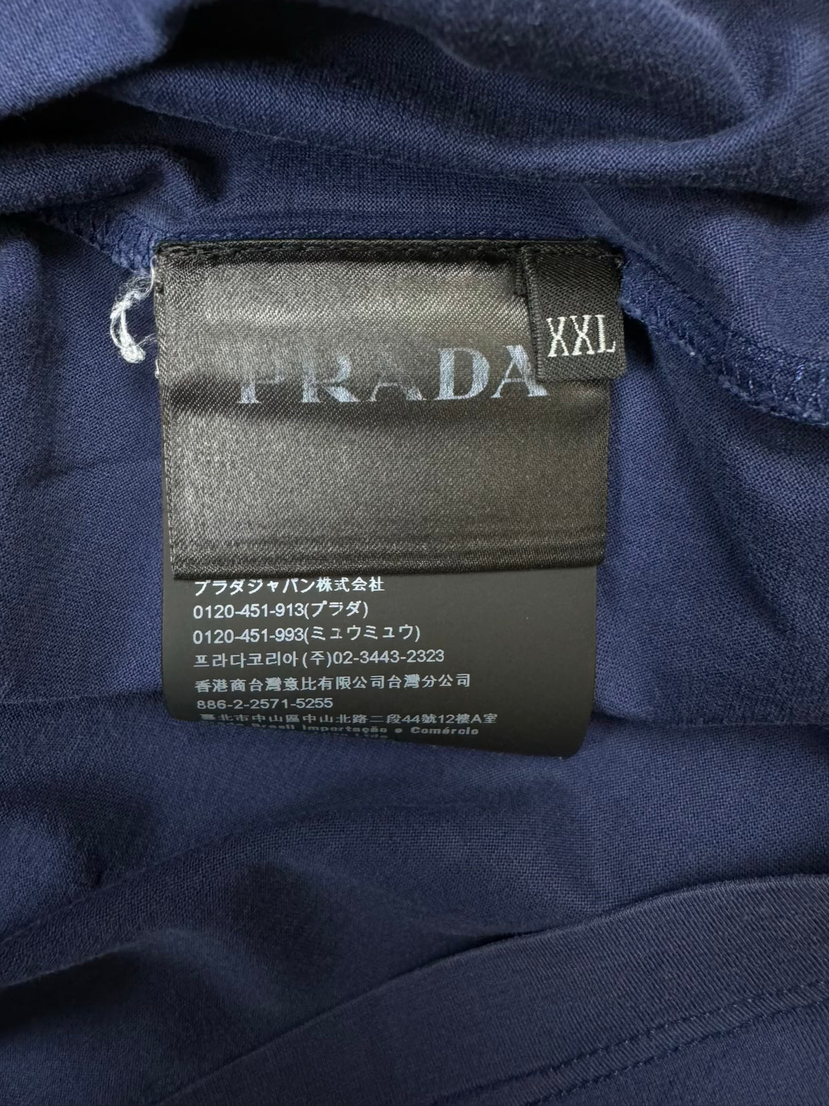 blue Prada polo {L}
