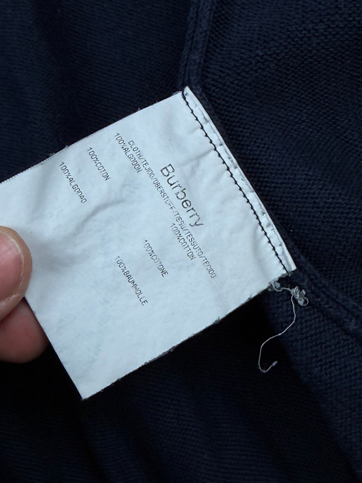 vintage Burberry sweatjacket {XL}