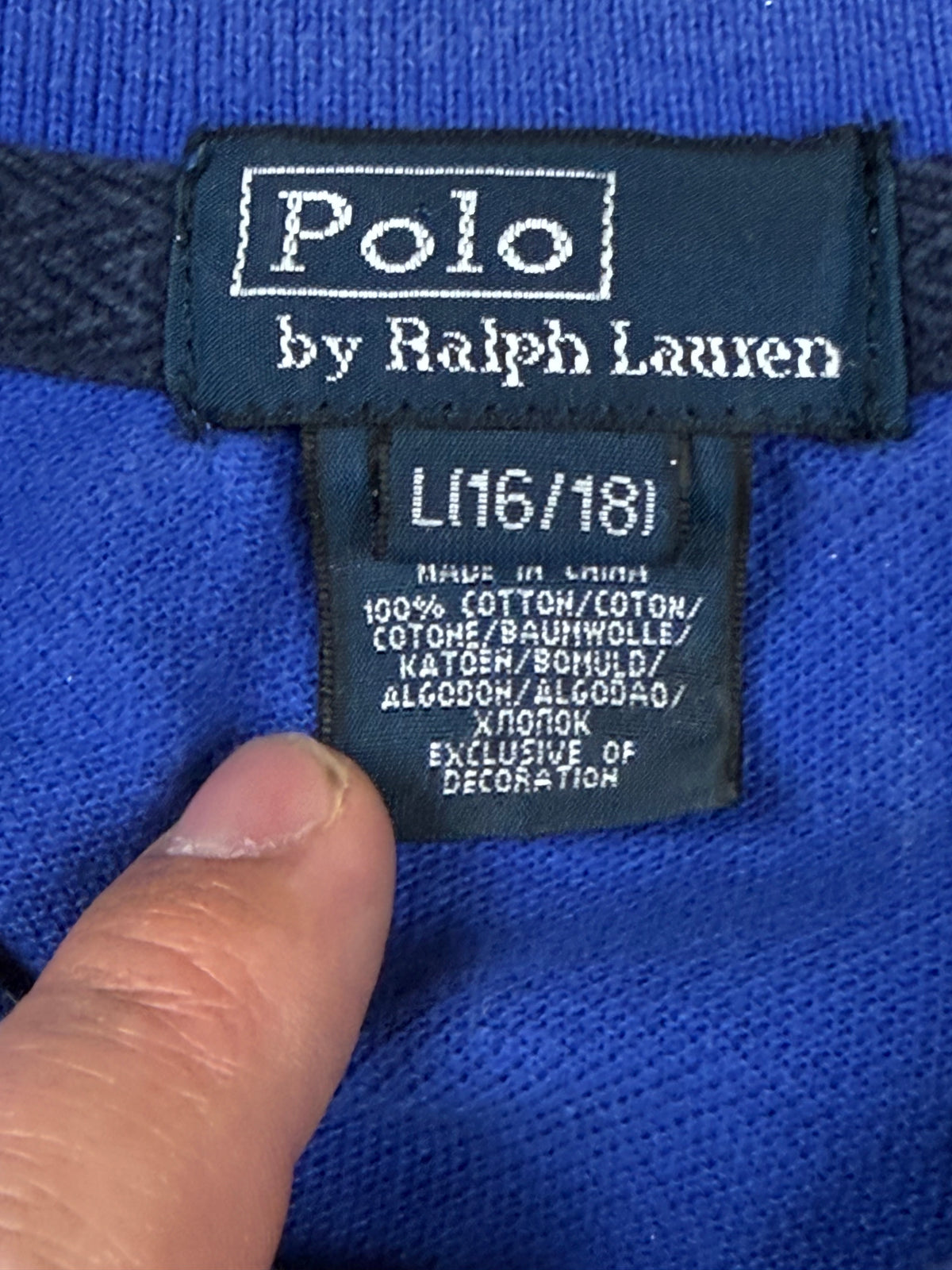 vintage Polo Ralph Lauren polo {M}