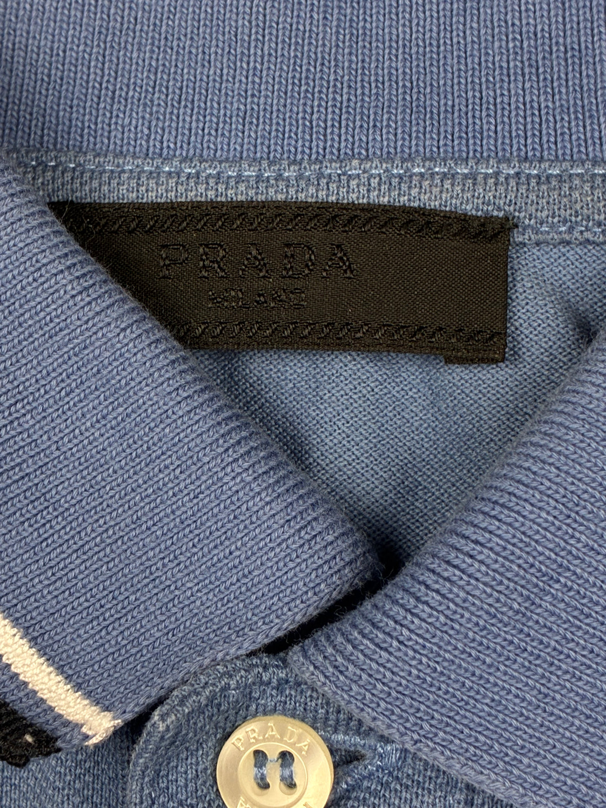 blue Prada polo {M}