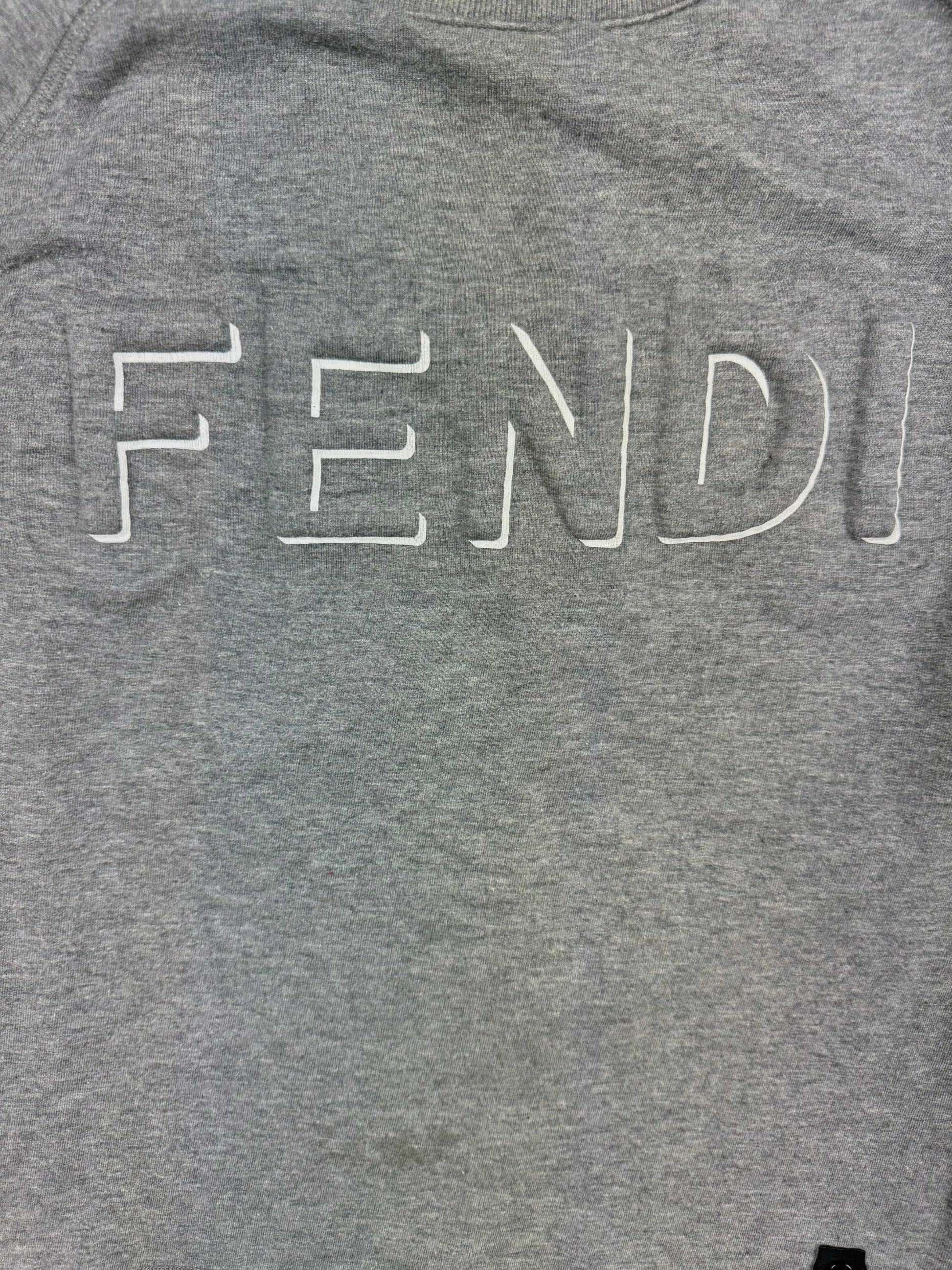 vintage grey Fendi sweater {M}