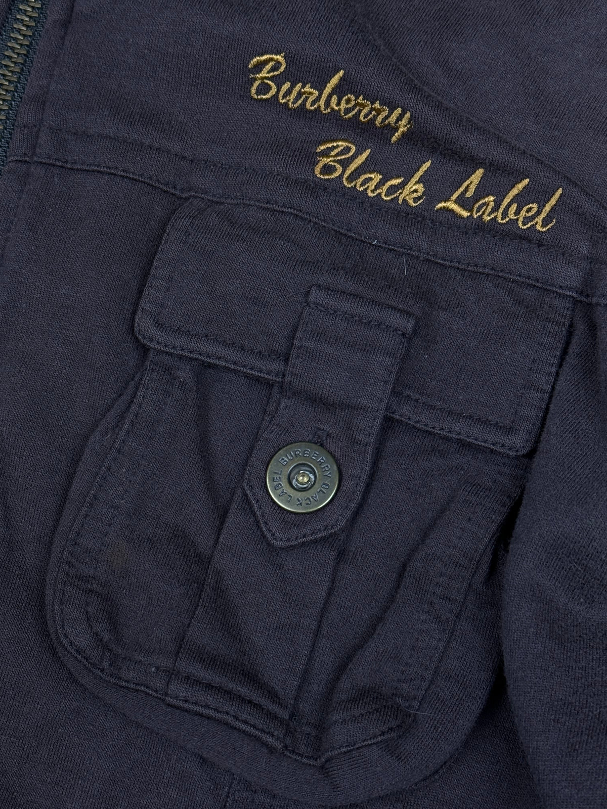 vintage Burberry Black Label sweatjacket {M}
