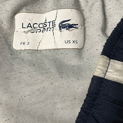 navyblue Lacoste trackpants {S}