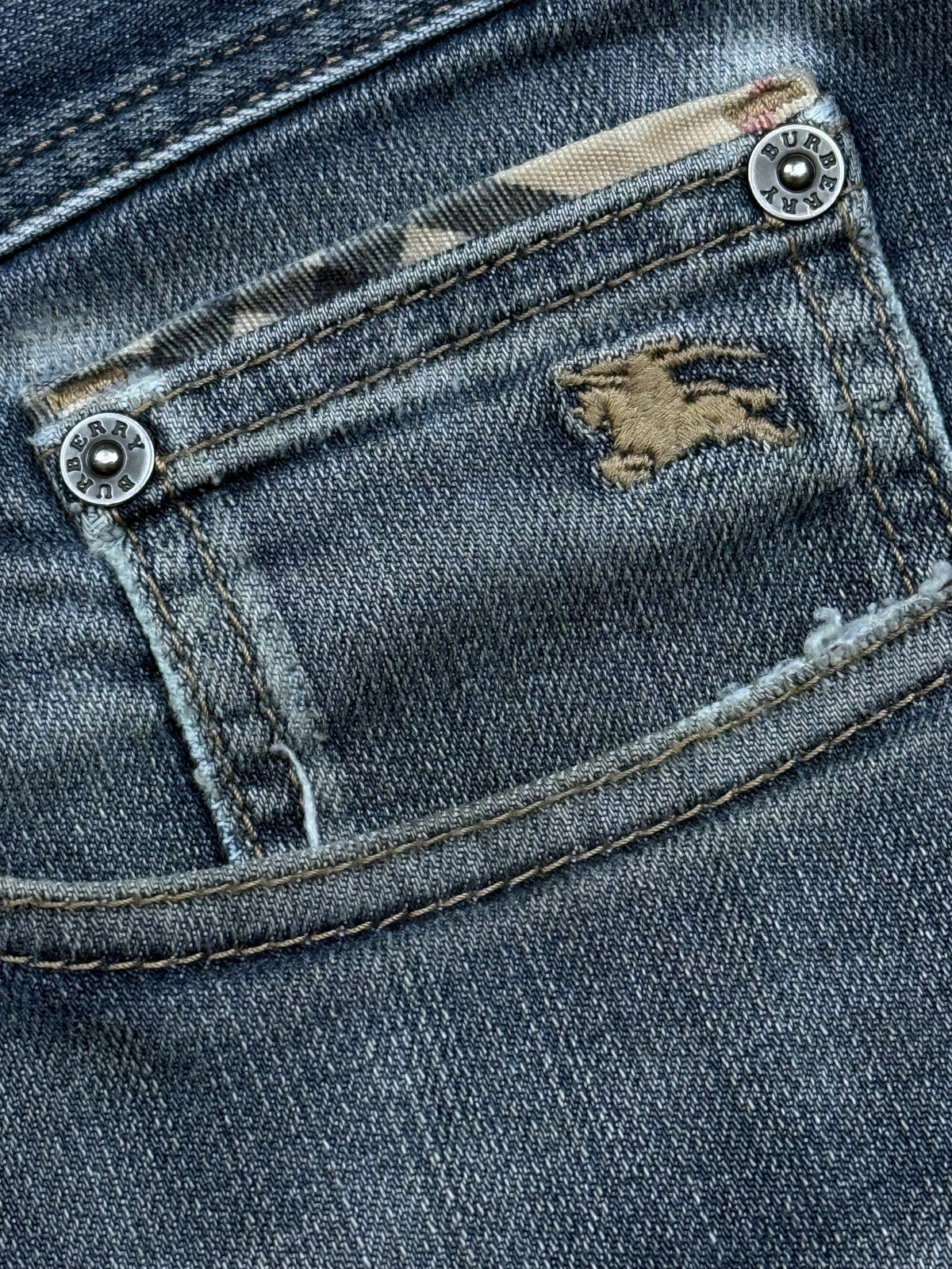 vintage Burberry jeans