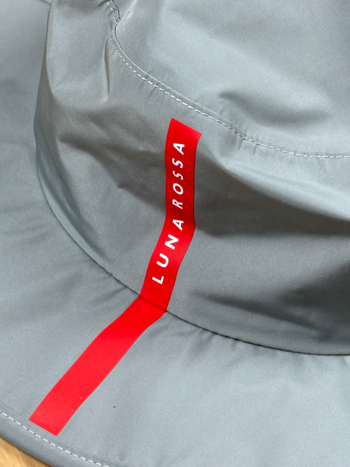 grey Prada Luna Rossa safari bucket DSWT