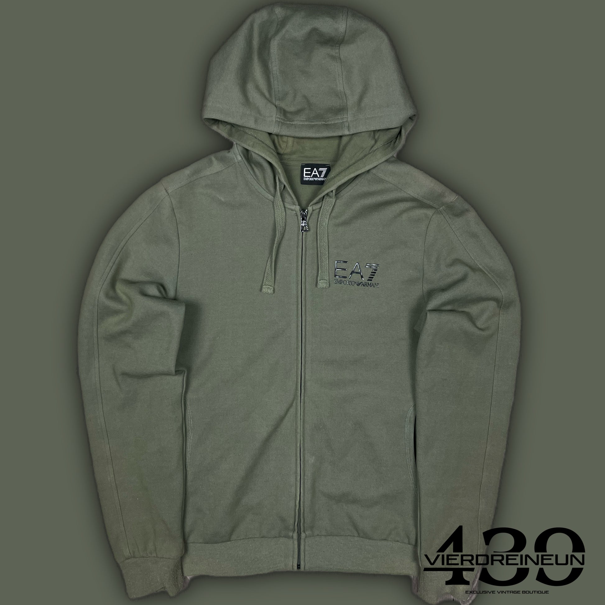 vintage EA7 Emporio Armani sweatjacket {S}